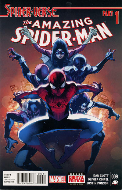 Cover for The Amazing Spider-Man (Marvel, 2014 series) #9