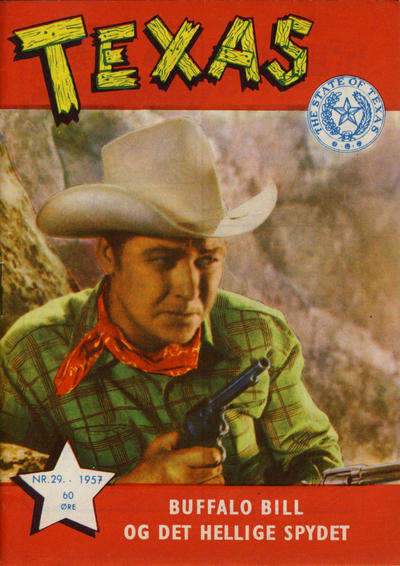 Cover for Texas (Serieforlaget / Se-Bladene / Stabenfeldt, 1953 series) #29/1957