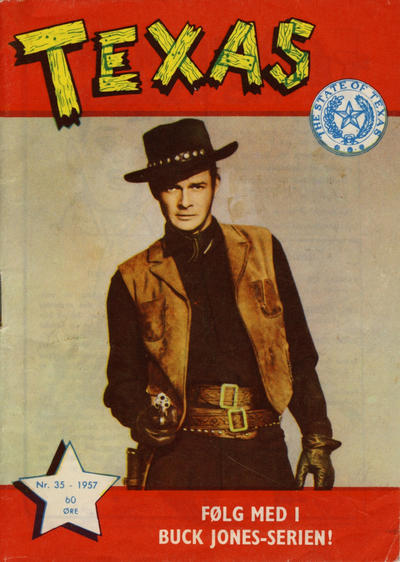 Cover for Texas (Serieforlaget / Se-Bladene / Stabenfeldt, 1953 series) #35/1957