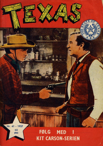 Cover for Texas (Serieforlaget / Se-Bladene / Stabenfeldt, 1953 series) #41/1957