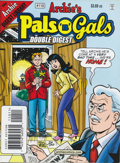 Cover for Archie's Pals 'n' Gals Double Digest Magazine (Archie, 1992 series) #110 [Direct Edition]