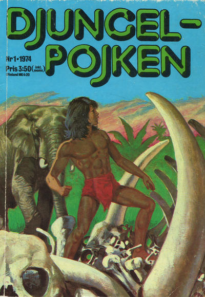 Cover for Djungelpojken (Williams Förlags AB, 1973 series) #1/1974