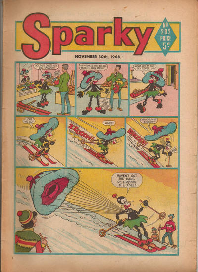 Cover for Sparky (D.C. Thomson, 1965 series) #202