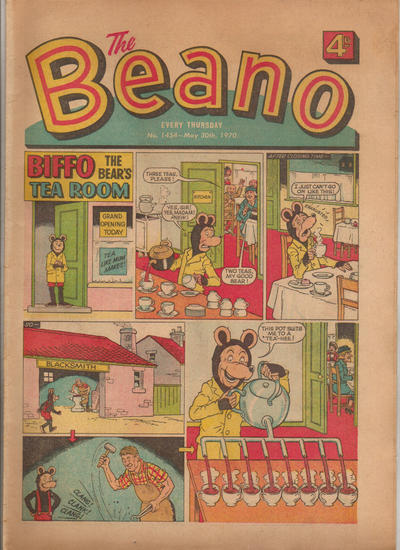 Cover for The Beano (D.C. Thomson, 1950 series) #1454