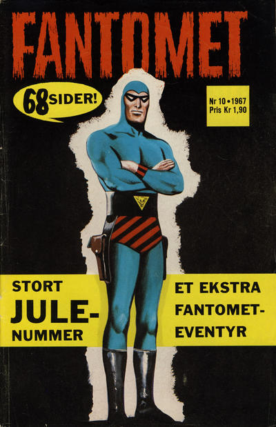 Cover for Fantomet (Romanforlaget, 1966 series) #10/1967