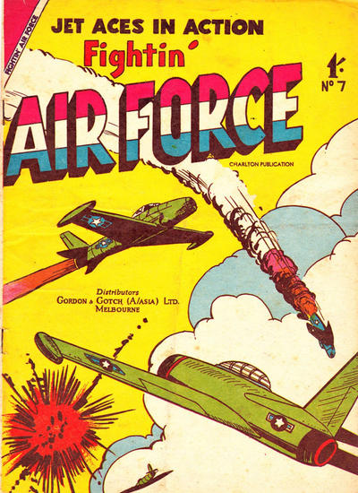 Cover for Fightin' Air Force (New Century Press, 1950 ? series) #7