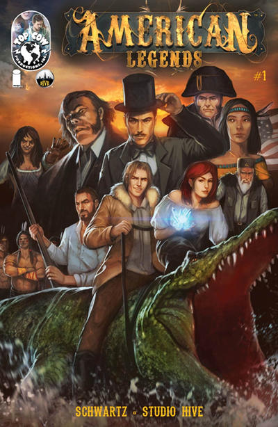 Cover for American Legends (Image, 2014 series) #1 [Cover A]