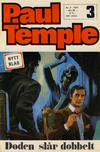Cover for Paul Temple (Romanforlaget, 1971 series) #3/1971