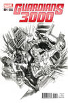 Cover Thumbnail for Guardians 3000 (2014 series) #1 [Alex Ross 75th Anniversary Sketch Variant]
