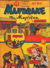 Cover for Mandrake the Magician (Feature Productions, 1950 ? series) #90