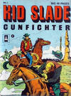 Cover for Kid Slade Gunfighter (Thorpe & Porter, 1957 series) #1