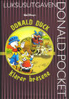 Cover for Donald Pocket Luksusutgaven (Hjemmet / Egmont, 2008 series) #8 - Donald Duck klarer brasene