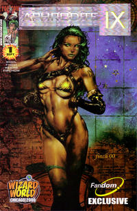 Cover for Aphrodite IX (Image, 2000 series) #1 [Wizard World Chicago Exclusive Foil Cover]