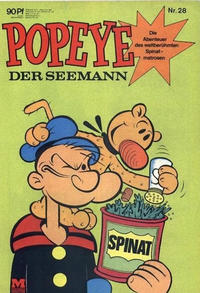 Cover Thumbnail for Popeye (Moewig, 1969 series) #28