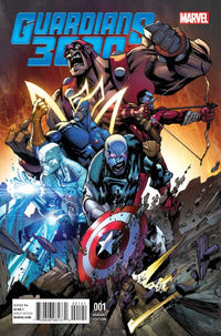 Cover Thumbnail for Guardians 3000 (Marvel, 2014 series) #1 [Gerardo Sandoval Variant]