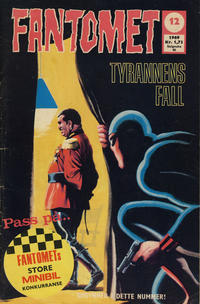 Cover Thumbnail for Fantomet (Romanforlaget, 1966 series) #12/1969