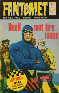 Cover for Fantomet (Romanforlaget, 1966 series) #14/1969