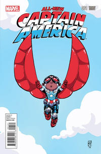 Cover Thumbnail for All-New Captain America (Marvel, 2015 series) #1 [Skottie Young Variant]