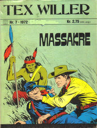 Cover Thumbnail for Tex Willer (Illustrerte Klassikere / Williams Forlag, 1971 series) #7/1972