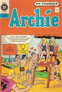 Cover Thumbnail for Archie (Editions Héritage, 1971 series) #31