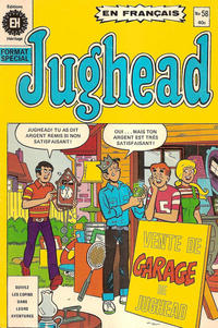 Cover Thumbnail for Jughead (Editions Héritage, 1972 series) #58