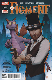 Cover Thumbnail for Disney Kingdoms: Figment (Marvel, 2014 series) #5 [2nd Printing]