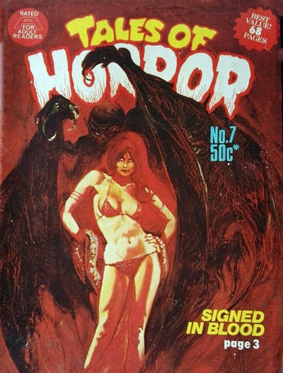 Cover for Tales of Horror (Gredown, 1975 series) #7