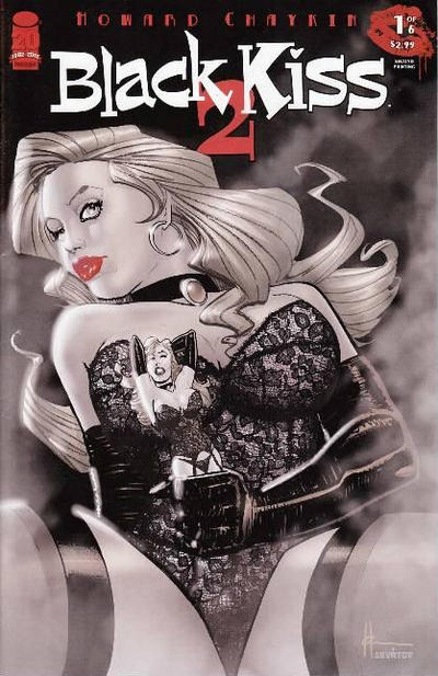 Cover for Black Kiss 2 (Image, 2012 series) #1 [2nd Printing]