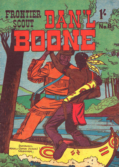 Cover for Frontier Scout Dan'l Boone (New Century Press, 1955 ? series) #8