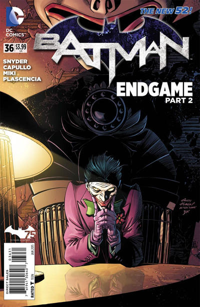 Cover for Batman (DC, 2011 series) #36 [Andy Kubert Cover]