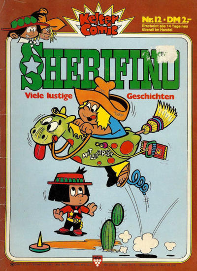 Cover for Kelter Comic (Kelter, 1974 series) #12 - Sherifino