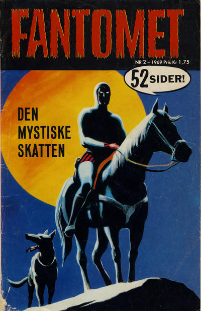 Cover for Fantomet (Romanforlaget, 1966 series) #2/1969