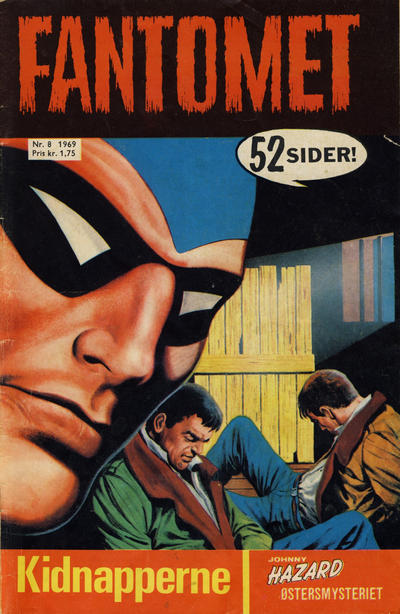 Cover for Fantomet (Romanforlaget, 1966 series) #8/1969