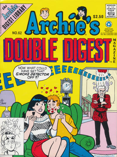 Cover for Archie's Double Digest Magazine (Archie, 1984 series) #62 [Direct]