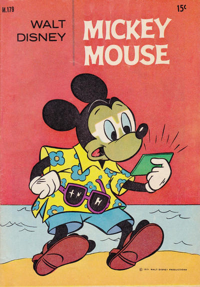 Cover for Walt Disney's Mickey Mouse (W. G. Publications; Wogan Publications, 1956 series) #179