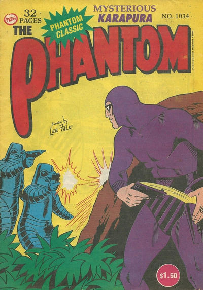 Cover for The Phantom (Frew Publications, 1948 series) #1034 [Reprint]