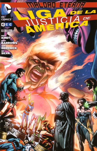 Cover for Liga de la Justicia de América (ECC Ediciones, 2013 series) #13