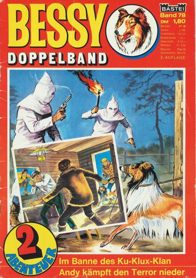 Cover for Bessy Doppelband (Bastei Verlag, 1969 series) #78