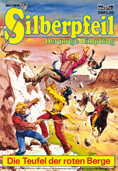 Cover for Silberpfeil (Bastei Verlag, 1970 series) #189