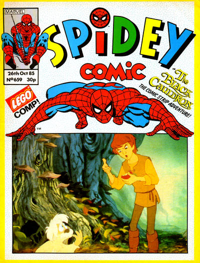 Cover for Spidey Comic (Marvel UK, 1985 series) #659