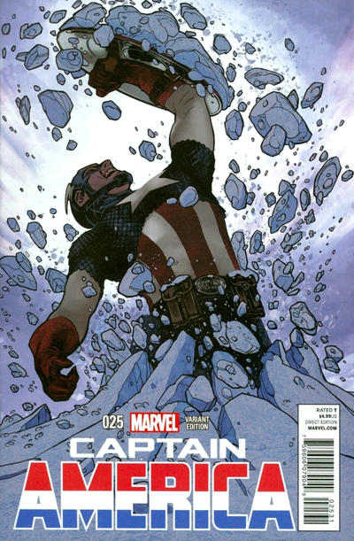 Cover for Captain America (Marvel, 2013 series) #25 [Adam Hughes Variant]