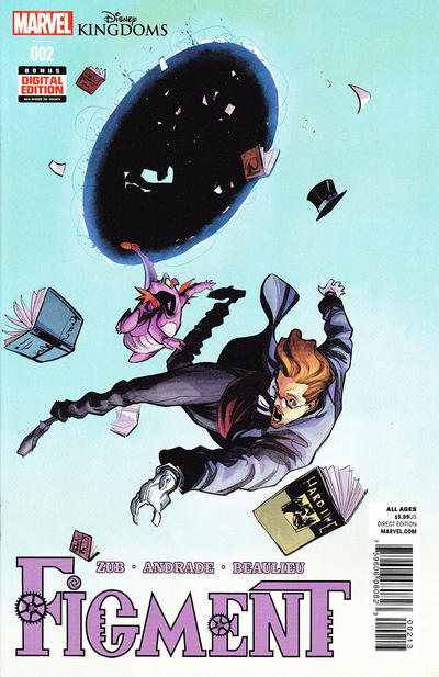 Cover for Disney Kingdoms: Figment (Marvel, 2014 series) #2 [3rd Printing]