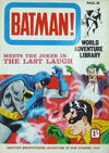 Cover for Batman World Adventure Library (World Distributors, 1966 series) #2