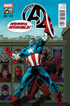 Cover for New Avengers (Marvel, 2013 series) #25 [Deadpool 75th Anniversary Photobomb Variant]
