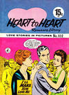 Cover for Heart to Heart Romance Library (K. G. Murray, 1958 series) #102