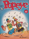 Cover for Popeye (World Distributors, 1950 ? series) #7