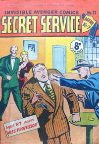 Cover Thumbnail for Invisible Avenger (Magazine Management, 1950 series) #22