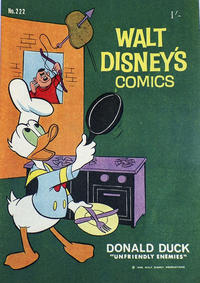 Cover Thumbnail for Walt Disney's Comics (W. G. Publications; Wogan Publications, 1946 series) #222