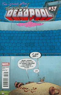 Cover Thumbnail for Deadpool (Marvel, 2013 series) #37 [Rocket Raccoon and Groot Variant - Scott Koblish]
