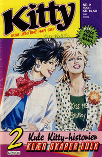 Cover Thumbnail for Kitty (Bladkompaniet / Schibsted, 1989 series) #2/1990